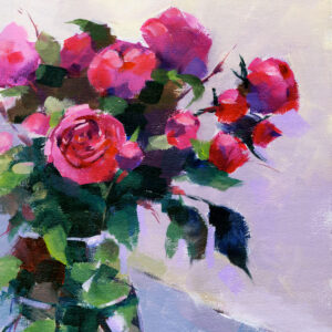 WildRoses Portfolio Painting