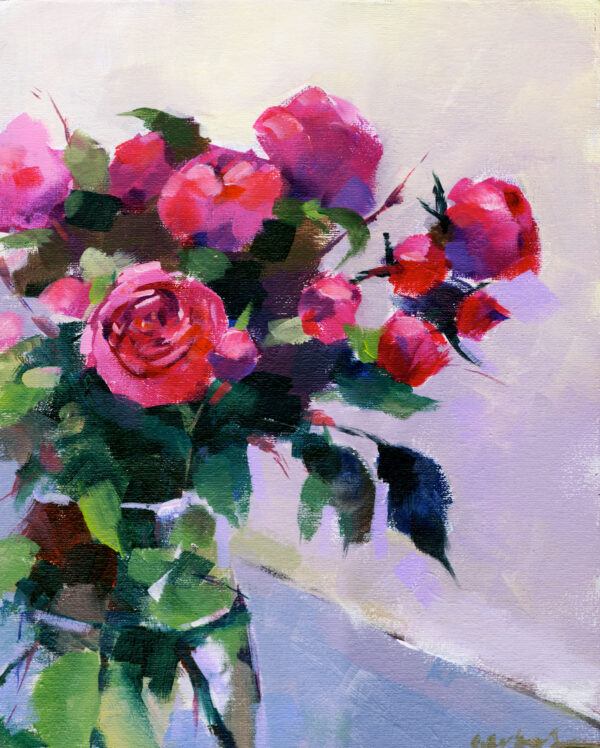WildRoses Portfolio Painting