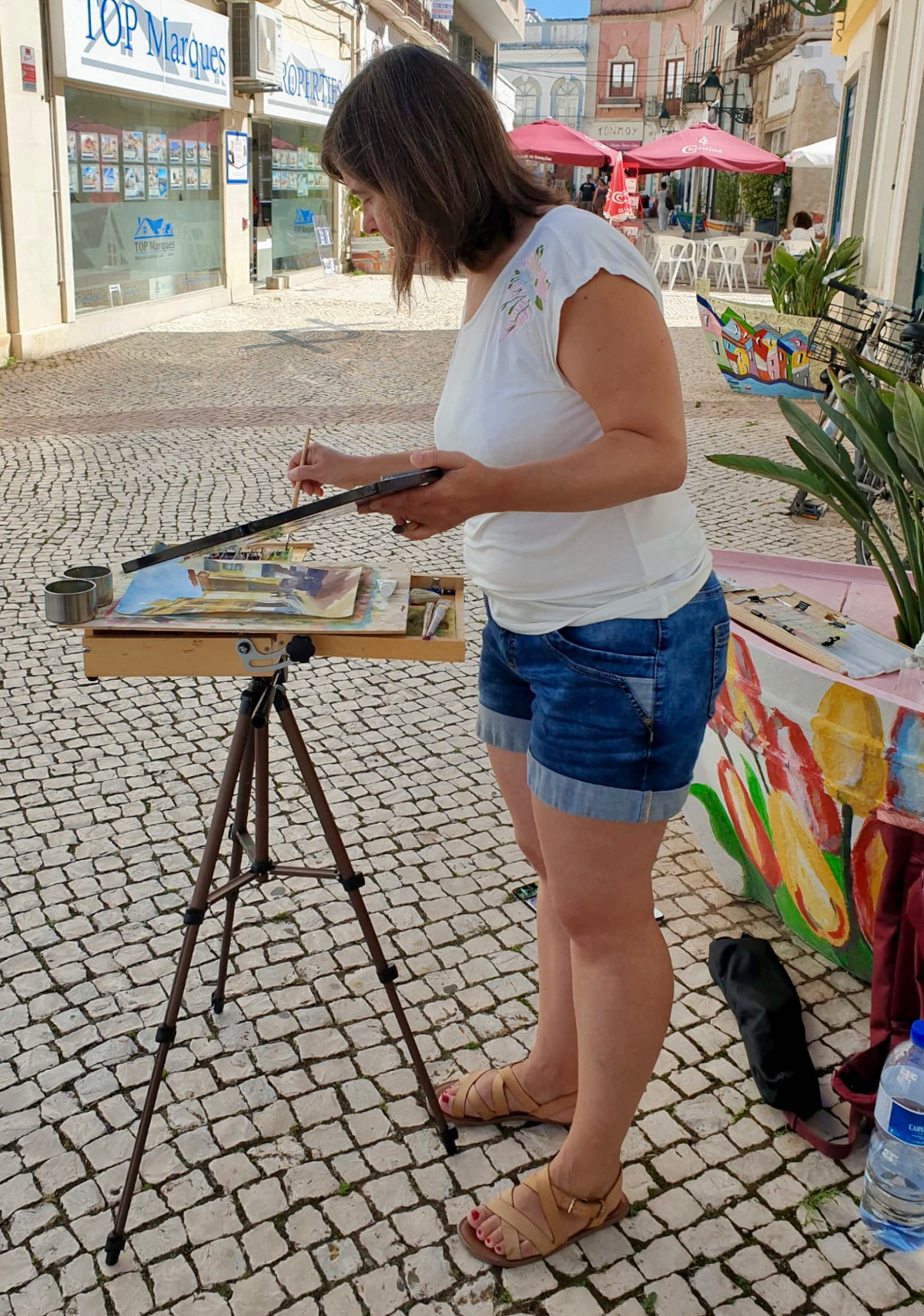 en-pleinair-painting-olhao